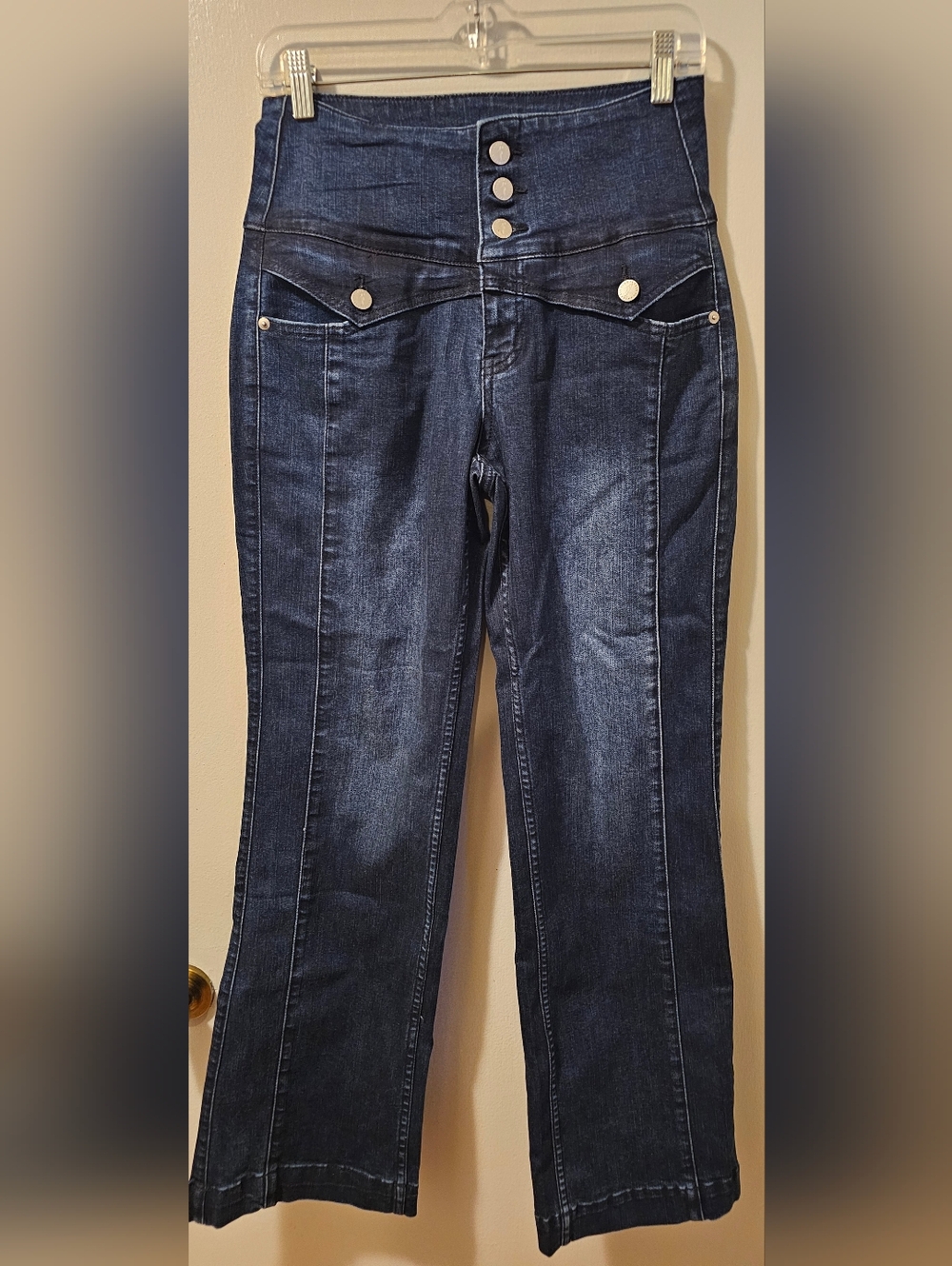Flamingals Bootcut Medium Wash Jeans Blue Women's Size M 29"x32" NWT
